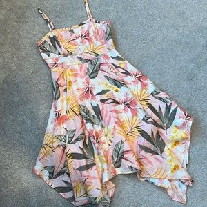 Joie tropical print dress- size 4